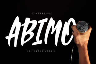 Abimo: A Handwritten Font for Authentic Branding