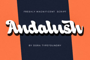 Andalush: A Friendly Handwritten Font for Social Campaigns