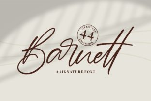 Barnett: A Handwritten Font for Professional Branding