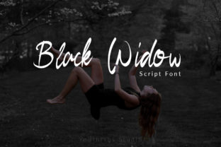 Black Widow Font: A Modern Script for Bold Branding