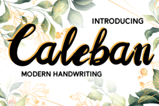Caleban: A Friendly Handwritten Font for Makers