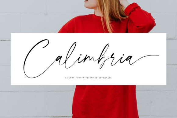 Calimbria: The Script Font for Modern Marketers