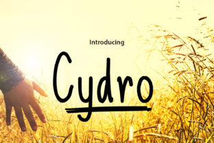 Cydro: A Friendly Handwritten Font for Editorial Design