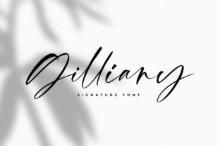 Gilliany: A Handwritten Font for Branding