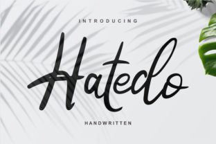 Hatedo: The Script Font That Elevates Digital Branding