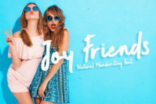 Joy Friends Font: Elevating Brand Identity with Script Charm