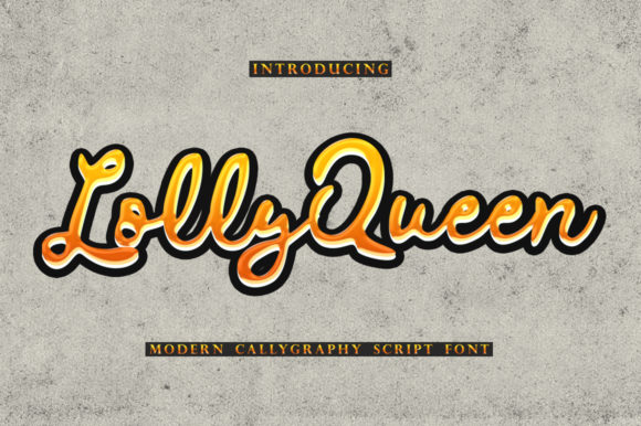 Lolly Queen: A Handwritten Typeface for Digital Design