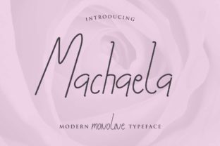 Machaela: A Handwritten Font for Digital Branding