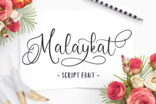 Malaykat: A Soft Script Font for Editorial Design