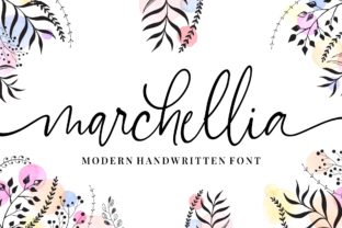 Marchellia: A Handwritten Font for Editorial Design