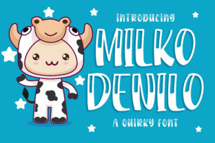 Milko Denilo: A Friendly Display Font for Modern Editorial Design