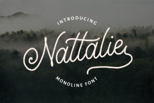 Nattalie: A Handwritten Font for Branding