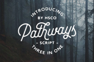 Pathways: A Script Font That Elevates Small Business Branding
