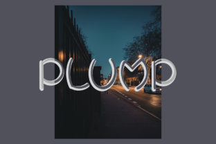 Plump: A Friendly Handwritten Font for Web Design