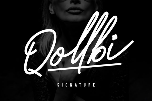Qollbi: A Handwritten Font for Modern Brands