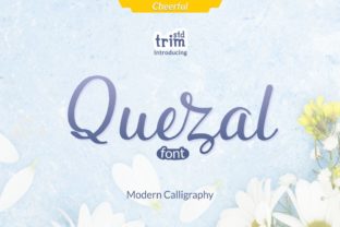Quezal: A Playful Handwritten Font for Web Design