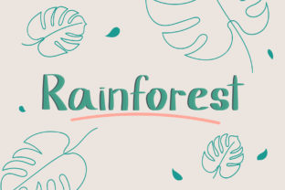 Rainforest: A Handwritten Font for Modern Web Design