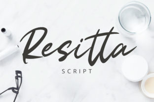 Resitta: A Handwritten Font for Authentic Branding
