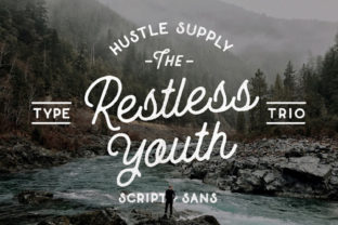 Restless Youth Font Review: A Handwritten Typeface for Bold Brands