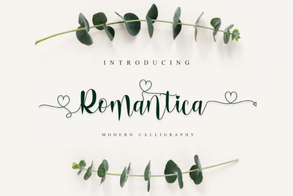 Romantica: A Soft Handwritten Font for Editorial Design