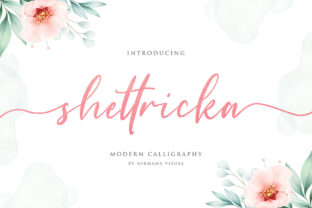 Shettricka Font Review for Web Designers
