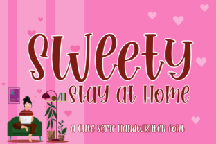 Sweety Stay at Home: A Handwritten Font for Bold Campaigns