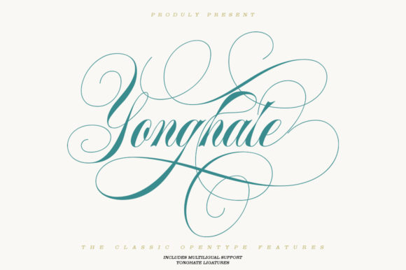 Yonghate Typeface for Clear Campaigns
