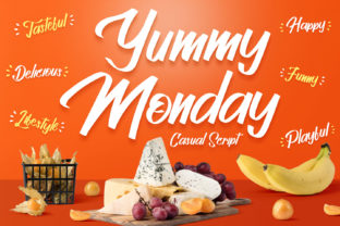 Yummy Monday: The Script Font for Scroll-Stopping Design
